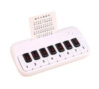 Pocket Piano for Kids, 15-Key Portable Music Instrument with Educational Features, Nurture Musicianship, Fun Travel Keyboard Toy for Beginners Ages 3-6, Boys and Girls, 15.5x3x8cm