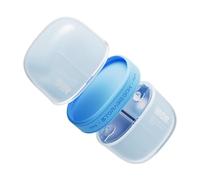 Pocket Pill Case Compartments, Portable, Compact, Lightweight
