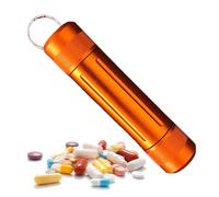 Pocket Pill Case - Pill Case Small Pill Storage Box Medicine Holder for Outdoor Travel | Portable Medicine Organizer for Pills, Pocket Size Pill Holder, Travel Pill