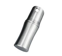 Pocket Pills Case Holder Waterproofs Stainless Steels Pills Box with Lanyard Portable Seal Storage Bottles