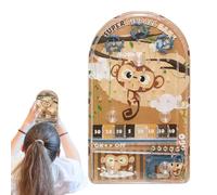 Pocket Pinball Game, Handheld Games for Various Difficulties - Handheld Game Fidget Toy, Portable Mini Handheld Games for Adults