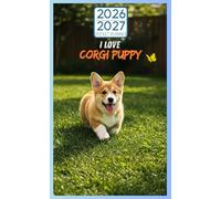 Pocket Planner 2026-2027 with Cute Corgi Puppy | Monthly Agenda | 71 Pages: 4 x 6.5 Inch Organizer for Daiiiiiily Planning and Notes