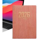 Pocket Planner 2026 - Mini A7 Calendar Organiser Compact Notebook for Daily Weekly and Monthly Plan, Portable English Agenda Diary | Goal Budget Appointment Reminder Produktivi