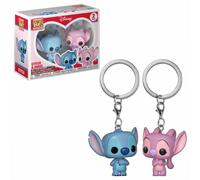 Pocket POP! Disney Stitch & Angel Keychain 2-Pack