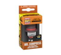 Funko Pop! Keychain: MHA - Mr.Compress - Mr. Compress - (Hideout) - My Hero Academia Novelty Keyring - Collectable Mini Figure - Stocking Filler - Gift Idea - Official Merchandise - Anime Fans