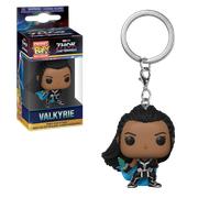 Funko POP! Keychain: Marvel: Thor: Love and Thunder - Valkyrie Novelty Keyring - Collectable Mini Figure - Stocking Filler - Gift Idea - Official Merchandise - Movies Fans - Backpack Decor