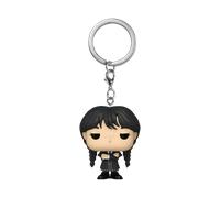 Pocket POP! Keychain: Wednesday - Wednesday Addams (Black Coat)