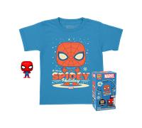 Pocket POP! & Tee: Marvel Holiday - Spider-Man in Ugly Sweater Children's T-Shirt set