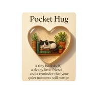 Pocket Positive Card,Inspirational Heartwarming | Pocket 3D Heart Hug Positive Card | for Teens Boys Girls Students Adults Friends Him Her Birthday Christmas Easter