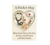 Pocket Positive Card,Inspirational Keepsake Companion - Pocket 3D Heart Hug with Card,for Birthday Christmas Easter Teens Family Boys Friends Him Her