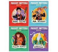 Pocket Potters: Little Guides to the Harry Potter Stories 4 Books Collection Set by J.K. Rowling (Harry Potter, Ron Weasley, Hermione Granger & Professor Dumbledore)
