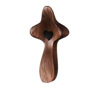 Pocket Prayer - Portable Compact Design, Heart Shape Prayer , 5 cm Light Keepsake, Wood Material Inspirational Pendant | for Women Spiritual Growth House Scripture Reading