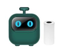Pocket Printer Portable Thermal Instant Photo Printing Label Maker Machine BT Wireless Connect Compatible with Android iOS APP Support Receipt Memo Sticker Notes Lists Scrapbook DIY