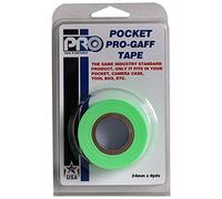 Pocket Pro-Gaff RS127RPGR25X5.4 25 mm x 5.4 m Fluorescent Matt Cloth Tape