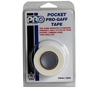 Pocket Pro-Gaff RS161RPWH25X5.4 25 mm x 5.4 m Matt Cloth Tape
