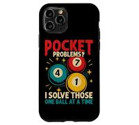 Pocket Problems I Solve Those, Billiard Pool Player Case for iPhone 11 Pro