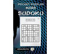 Pocket Puzzles - Hard Sudoku (large print)