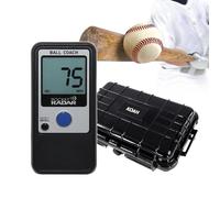 Pocket Radar Ball Coach/Pro-Level Speed Training Tool and Radar Gun with Weatherproof Hard Case with Customizable Foam (6.5 x 5 x 2 Inch) (2 Items)