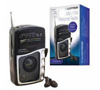 Personal Sports Radio AM/FM With Stereo Earphones