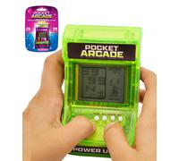 Pocket Arcade Retro Gaming Device Handheld Electronic Game with 26 Games and 99 Levels Compact Translucent Design Bright Colours Portable Entertainment for Kids