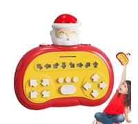 Pocket Rhythm Game, Finger Dance Game Machine, Portable Travel Rhythm Game with Light Music, Quick Press Stress Toys, Educational Consoles Puzzle for Adult