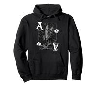 Pocket Rocket Poker Aces :-: Grunge Spades Design Pullover Hoodie
