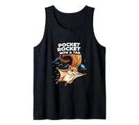 Pocket Rocket with A Tail Sugar Glider Lover Tank Top