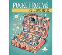 Pocket Rooms Coloring Book: Discover the Charm of Tiny Rooms in this Delightful Pocket Room Coloring Book
