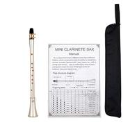 Pocket Sax, Easily and Simple Mini Saxophone, Mini Saxophone ABS Easy to Carry Simple Excellent Hand Feeling for Beginner Adult Students