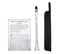 Pocket Saxophone Kit | Adult Students and Professional Beginner Instrument, Mini Saxophone ABS Easy to Carry Simple Great Hand Feel for Adult Students Beginners