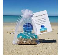 Pocket Sea Animal Hugs, Pocket Travel Turtle Hug Gift, Mini Hugs Turtles, Thank You Note Cards Greeting Card Mini Ocean Beach Animal Hug Token for Friend and Family (1pcs Octopus)
