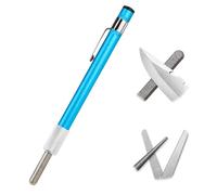 Pocket Sharpening Stone Pen,Portable Sharpening Pen,Multipurpose Retractable Diamond Stone Pen Stick for Pecision Sharpening Serrated Knife Sharpening Ideal for Kitchen Outdoor Use