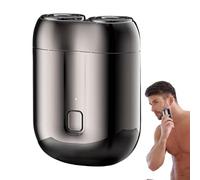 Pocket Shaver USB Shavers for Men, Rechargeable Waterproof Compact Electric Shaver, Double Head Razors, Minis Portable Electric Razors, for Home, Car, Travel