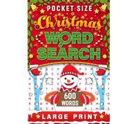 Pocket Size Christmas Word Search Large Print Puzzle Book: Travel Size Christmas & Winter Vibes Word Search Puzzles for Adults | Small Mini Word Puzzles | Xmas Word Find Activity Book (4x6 inches)