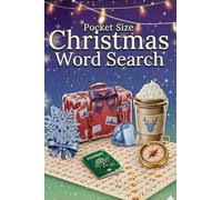 Pocket Size Christmas Word Search Puzzle Book: 4 x 6 Pocket Size Christmas and Winter Word Find Puzzle Book For Adults, 98 Pages, Gift for Christmas, Vacation, Holiday