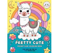 Pocket Size Coloring Book for Kids: Cute Mini Coloring Book for Kids on the Go | 50 Pages with Pretty Cute Stuff for Children Ages 4-8