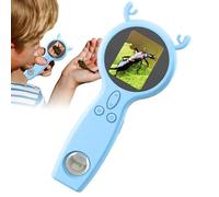 Pocket Size Microscope,Portable Digital Magnifier 50X - Supports Photo And Video Taking, Multi-functional Magnifying Glass - for STEM Education, Children Discovery, Kids Science