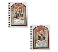 Pocket Size Rosary Meditation Book, Rosary Prayer Booklet, The Rosary the Prayer That Saved My Life, Scriptural Rosary Prayer Book Catholic (2Pcs)