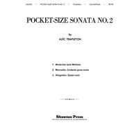 Pocket Size Sonata No. 2. Clarinet And Accomp..