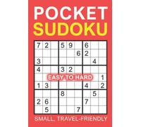 Pocket Size Sudoku: Large Print Sudoku Puzzle Book for Adults | Easy, Medium and Hard | Volume 1