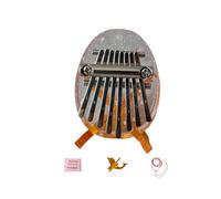Pocket-Sized Acrylic Finger Piano 8 Keys Portable Kalimba Adults Enduring Portable Acrylic Pocket Kalimba Thumb Piano Beginner Keyboard Instrument
