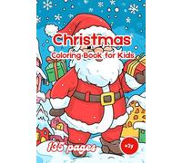 Pocket-Sized Christmas Coloring Book for Kids: 135 Big, Easy & Fun Holiday Pages with Santa, Reindeer, Snowy Scenes & Festive Cheer!