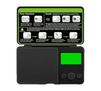 Pocket Sized Digital Scale 0.01g Sensitivity 200g/500g/1000g Capacity Portable Design for Jewelry Gold Weighing Portable Jewelry Weighing Scale