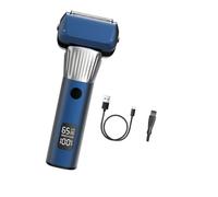 Pocket Sized Electric Shaver with USB Recharging Face Hair Trimmer ABS Texture Perfect for Business Trips and Gym Electric Shaver with LED Display Men Grooming Tool with Digital Screen