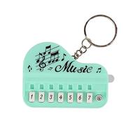 Pocket Sized Electronic Keyboard Keychain Small Music Toy With Multiple Sound Effect Excellent For Enthusiasts Present Simple Carry Piano Instrument With LED Light Up Pocket Sized Keyboard