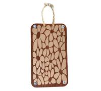Pocket-Sized Flower Press Kit - Mini Wooden Plant Press for DIY Jewelry & Crafts, Portable Memory Preservation Kit with Keychain