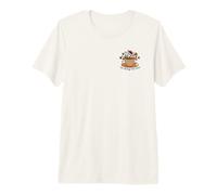 Pocket Sized It's Always Tea Time Colorful Flowers Tea Cup Premium T-Shirt