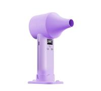 Pocket Sized Rechargeable Small Handheld Fan for Cooling with 1-100 Stepless Speed Digital Display Air Blower Tool Travel Pocket Fan