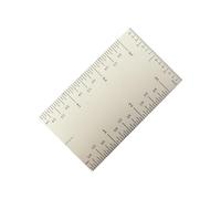 Pocket Sized Steel Measuring Rule Precisions Repair Man Rule Woodworking Tool Suitable for Height Setups & Layouts Precisions Measuring Tool