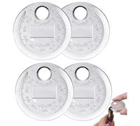 Pocket Spark Gap Tool 0.6-2.4mm with Key Ring(4PCS)